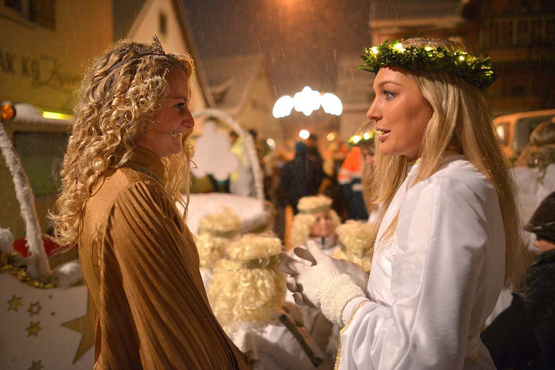 Ehemaliges Christkind Franziska - Erlebnis-Weihnachtsmarkt Bad Hindelang