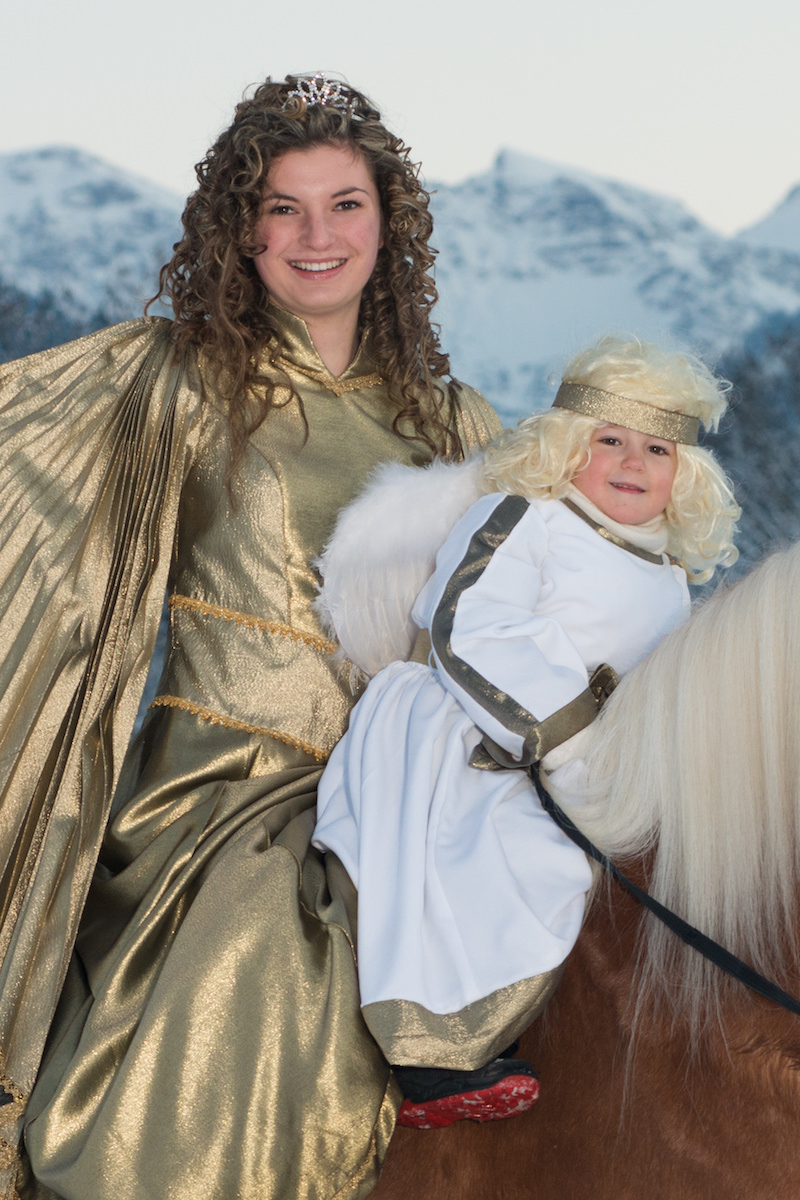 Ehemaliges Christkind Lena Hillmeier - Erlebnis-Weihnachtsmarkt Bad Hindelang