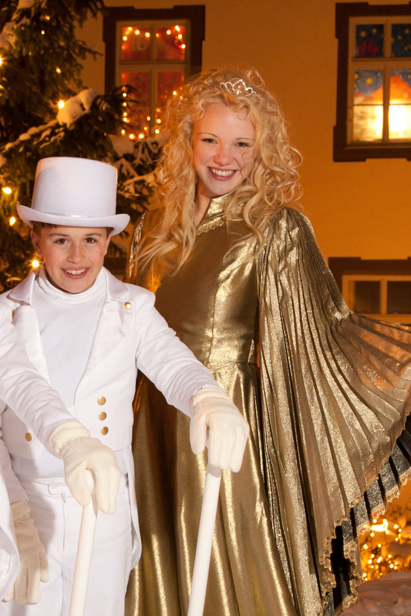 Ehemaliges Christkind Nicole Kallweit - Erlebnis-Weihnachtsmarkt Bad Hindelang